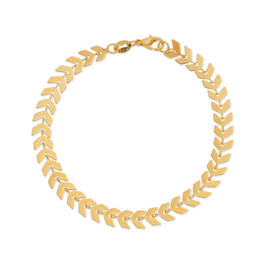Pulseira Dourada de Seta - Delicatti